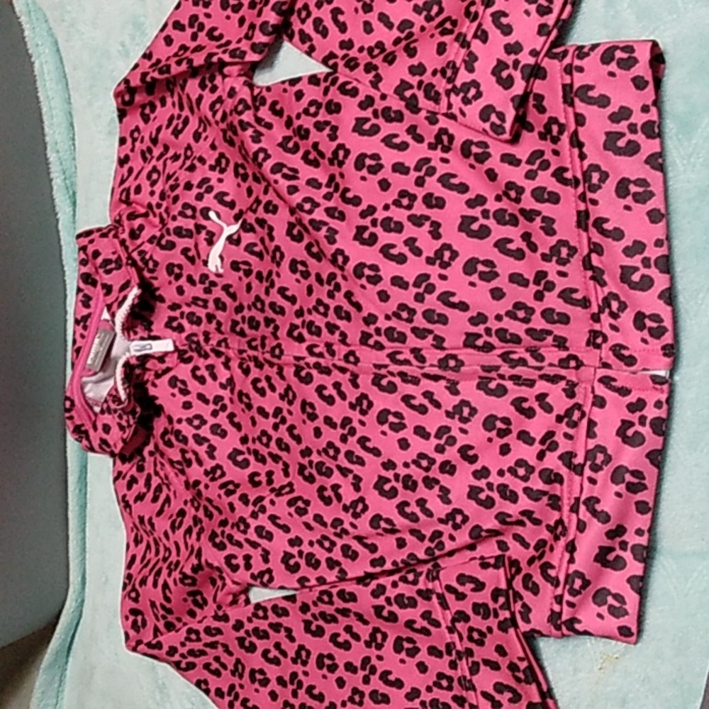 NWOT Puma Animal Print Jacket - Size 4